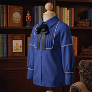 Vintage Cotton Bow Blouse for Girls (2–10 Years) | Elegant Flower Girl & Everyday Essential