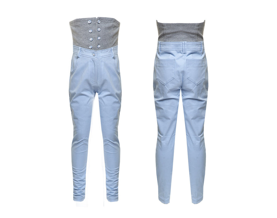 Kids High Waist Jeans Skinny Fit Denim Leggings trouseres Stretchy cotton 4–14 Y