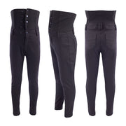 Kids High Waist Jeans Skinny Fit Denim Leggings trouseres Stretchy cotton 4–14 Y