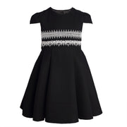 Girls Pink Princess birthday Party Dress – Flower Girl Style, Ages 3–9 Years