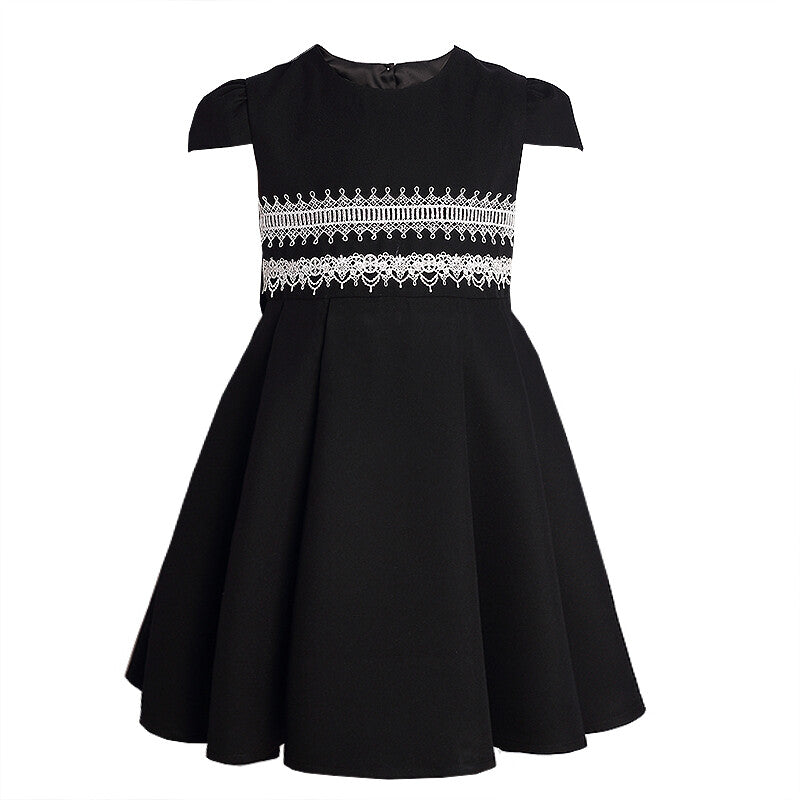 Girls Pink Princess birthday Party Dress – Flower Girl Style, Ages 3–9 Years