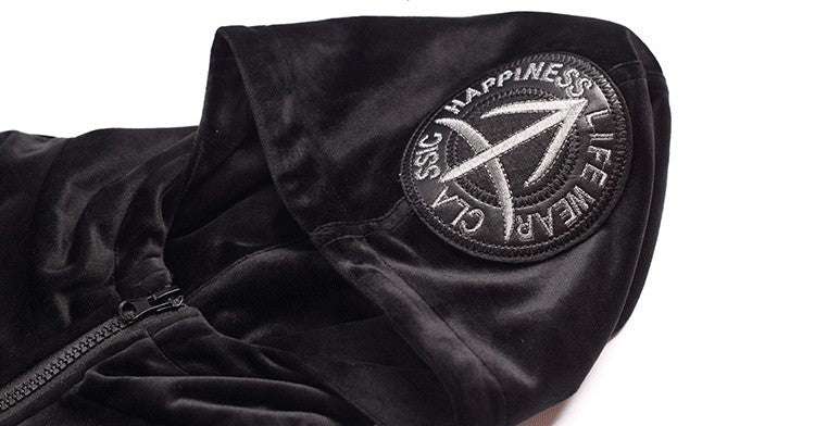 Boys Zip-Up Hoodie 3-4-5-6-7-8-9Y Casual Jacket Sweatshirt hooded Black  2025