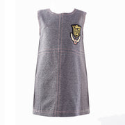 Girls PU Leather Dress 2-3-4-5-6-7Y Casual winter Mini Skirt Style festival wear