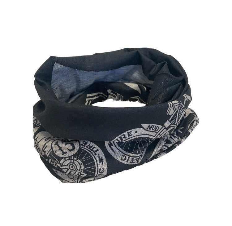 Neck Tube Scarf – Printed Face Warmer Snood for Biker Cycling Snood Warmer Banda