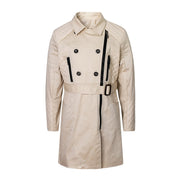 High Quality Girls autumn trench coat 3-12Y windproof beige jacket long sleeve