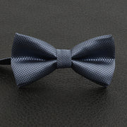 KIDS Plain Boys Pre-Tied Bow Tie – Classic Fancy Dress  for Weddings & Parties