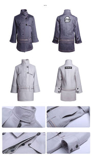 Girls High-Neck Autumn Winter Coat Two Fabric Options Ages 3-10Y clearance sale