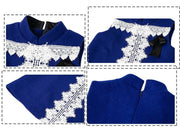 Girls Sleeveless Woolen winter Party Dress 3-7Y Baby Doll Princess 2025 vintage