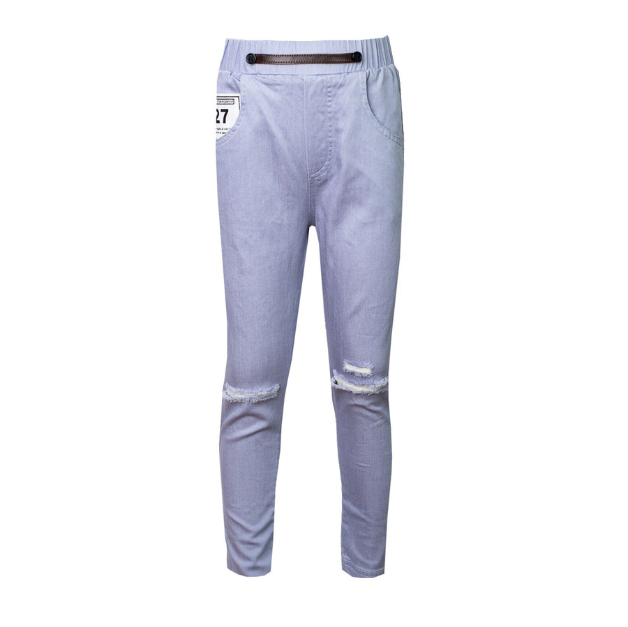 Boys Slim Fit Distressed Jeans Casual Stretch Denim trousers (4–13 Yrs)multiple