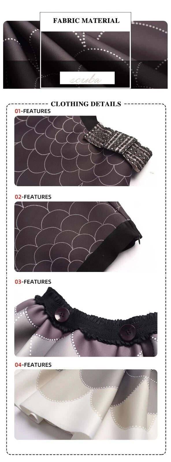 Girls Versatile Scuba Knit Skirt party wear Stylish Patterns 3–12 Ys XMAS gift