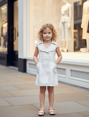 Girls' Dresses 4-10Y for party wedding holiday Short Sleeve beautiful design