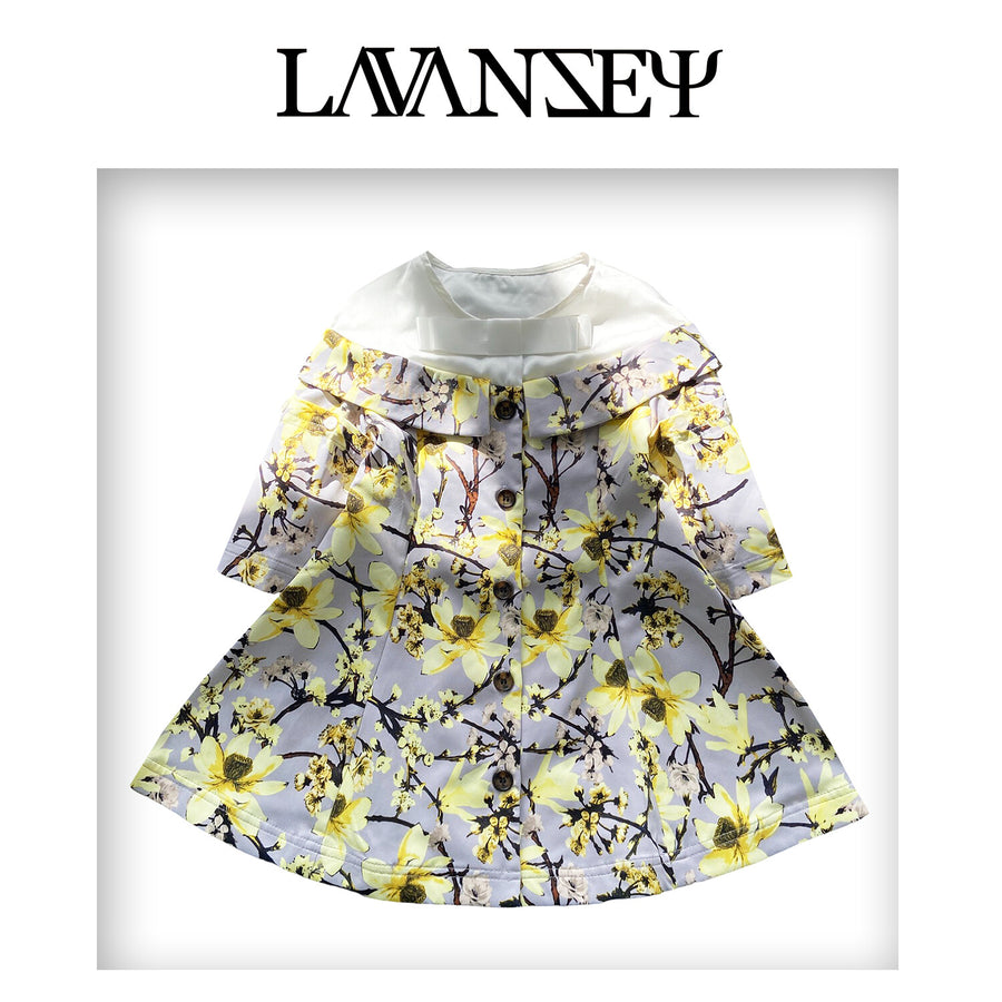 Girls princess Party Dress Off Shoulder 1–7Y grey Floral Outfit beautiful gift