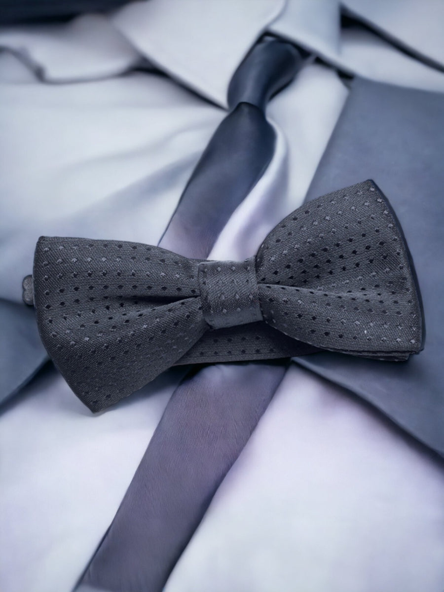 Polka Dot Bow Tie for Boys – Clip-On Fancy Fancy Dress Boys Wedding PreTied