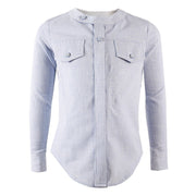 Boys Linen Cotton Long Sleeve Shirt Casual & Versatile Top for Ages 4-14 Years