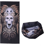 Neck Tube Scarf – Printed Face Warmer Snood for Biker Cycling Snood Warmer Banda