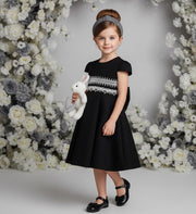 Girls Pink Princess birthday Party Dress – Flower Girl Style, Ages 3–9 Years