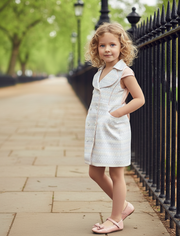 Girls' Dresses 4-10Y for party wedding holiday Short Sleeve beautiful design