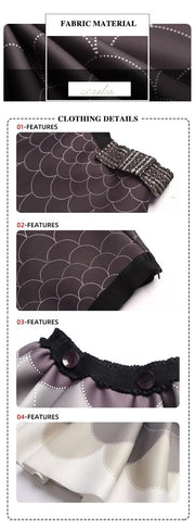 Girls Versatile Scuba Knit Skirt party wear Stylish Patterns 3–12 Ys XMAS gift