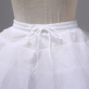 Girls White Petticoat Underskirt Short Skirt for Dress Outfit 3-10Y One size