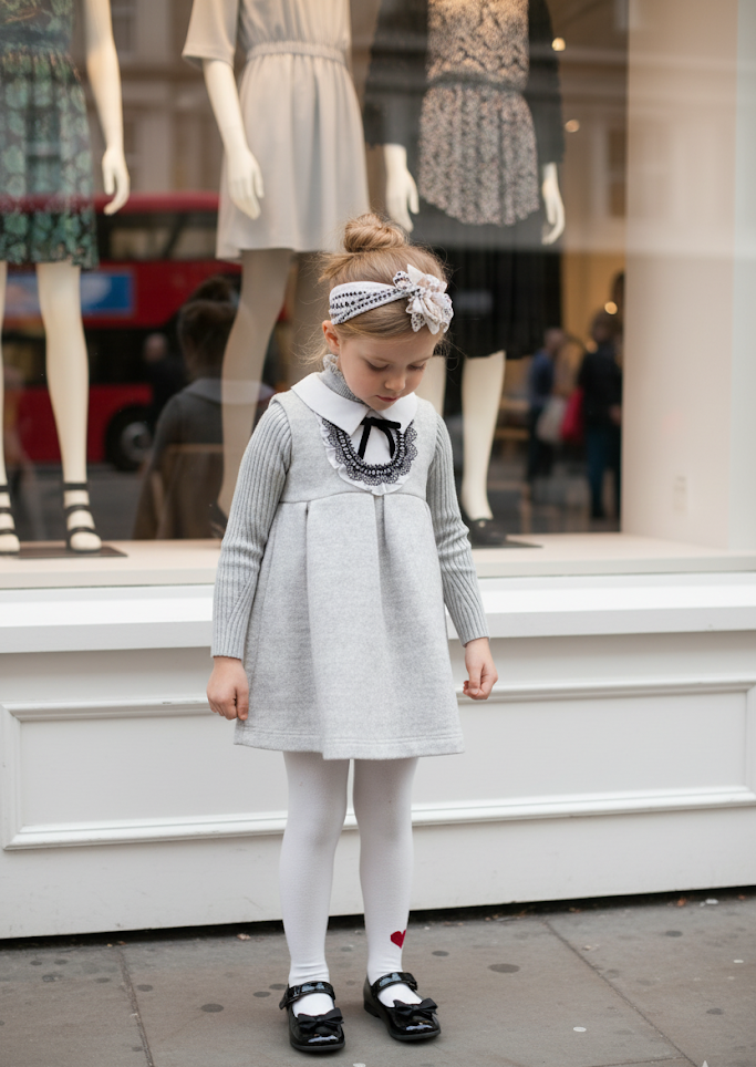 Baby Girl autumn/winter Woolen Dress 2-3-4Y Sleeveless super cute warm elegant