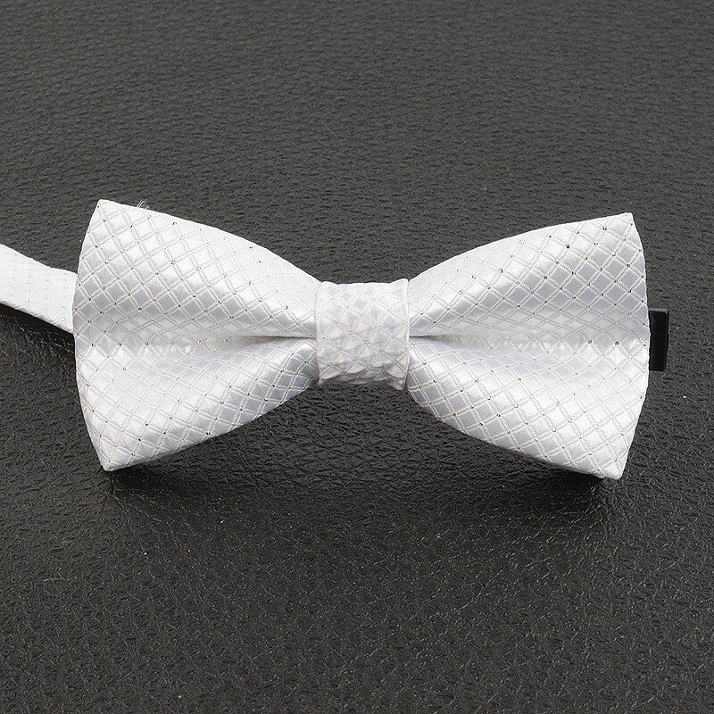 KIDS Plain Boys Pre-Tied Bow Tie – Classic Fancy Dress  for Weddings & Parties
