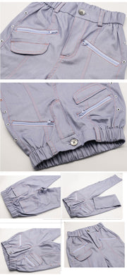 Girls Stretchy Denim Jeans Light Blue Skinny Fit Soft Casual Pants for Kids 4–9Y