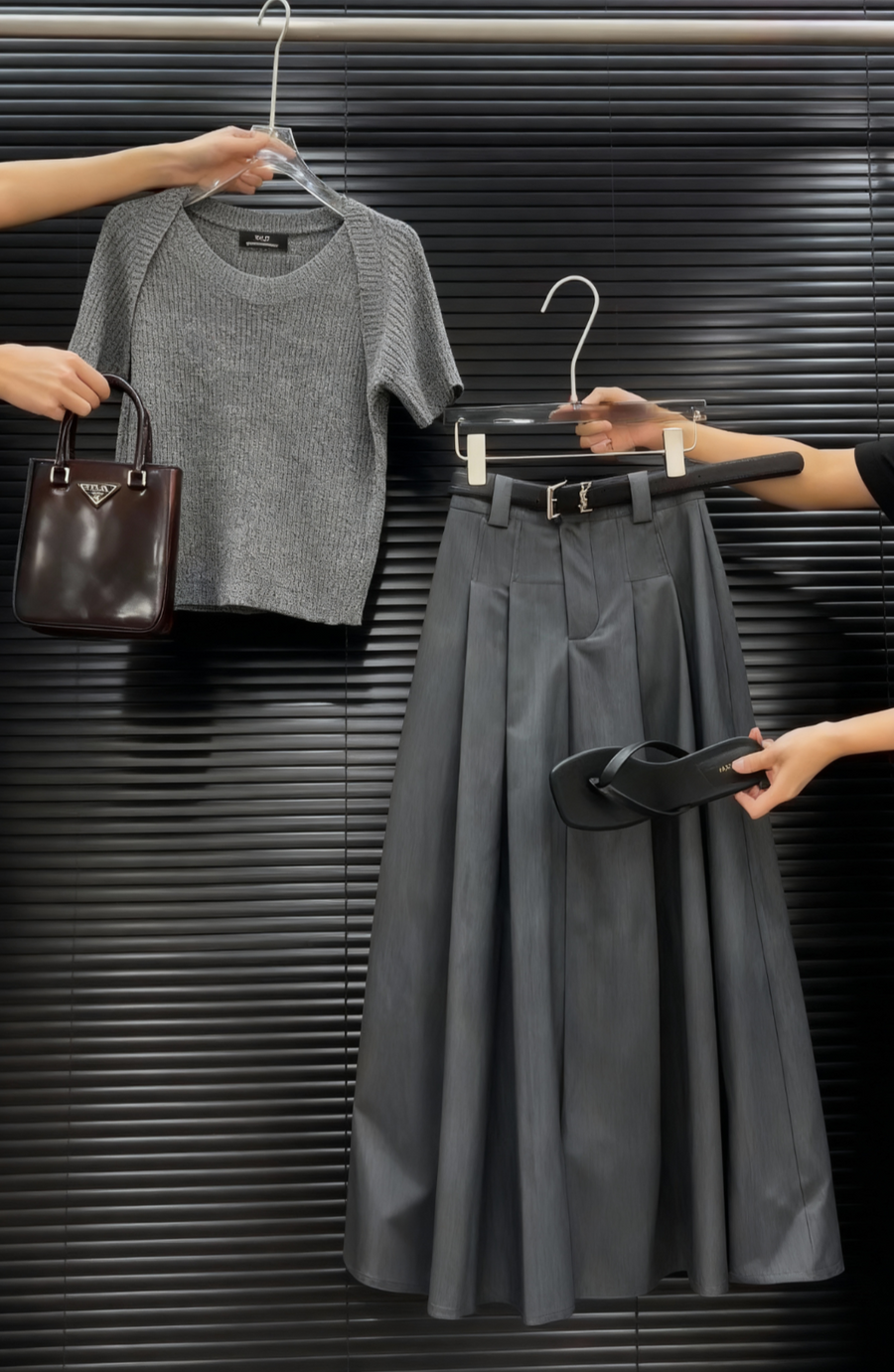 Designer brand sample suit size 8 only 1 set party and holiday gatherings Xmas