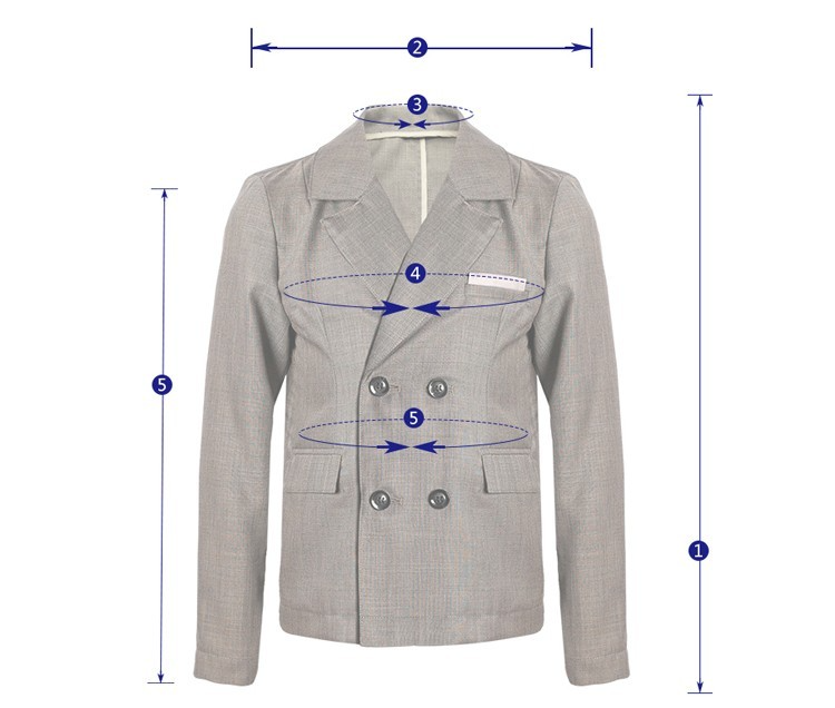 Boy Formal Blazer Smart Suit Kids Junior Senior School Jacket3-4-5-6-7-8-9-10-12