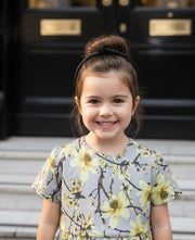 Girls Elegant Floral Party Dress 1-10Y Premium Cotton Lined Gown beautiful gifts