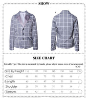 Boys  plaid Blazer4-9Y Light fabric Cotton Casual Jacket brithday wedding top