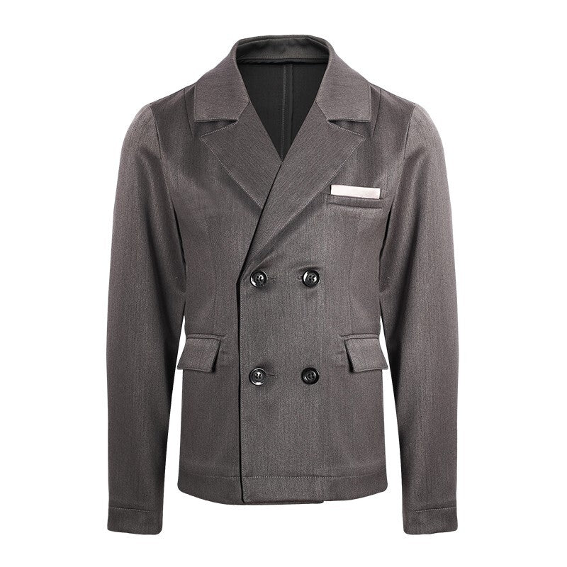 Boy Formal Blazer Smart Suit Kids Junior Senior School Jacket3-4-5-6-7-8-9-10-12