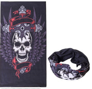 Neck Tube Scarf – Printed Face Warmer Snood for Biker Cycling Snood Warmer Banda