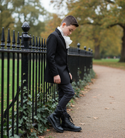 Boys Formal Black Blazer 3-12 Years Long Sleeve School Uniform Jacket party wear