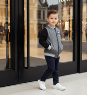 Boys Cotton Jacket Autumn Coat Stylish Casual Outerwear for Kids 3-7 Y Toddler