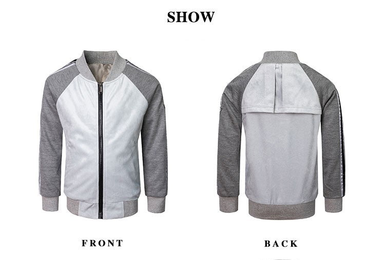 Boys Velvet Baseball Jacket 4–10Y autumn 2025 girls Casual School Sports top