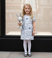 Girls Elegant Floral Party Dress 1-10Y Premium Cotton Lined Gown beautiful gifts