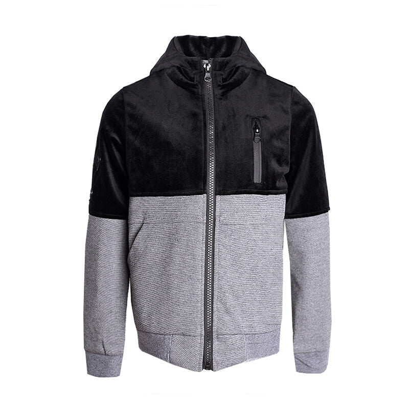 Boys Zip-Up Hoodie 3-4-5-6-7-8-9Y Casual Jacket Sweatshirt hooded Black  2025