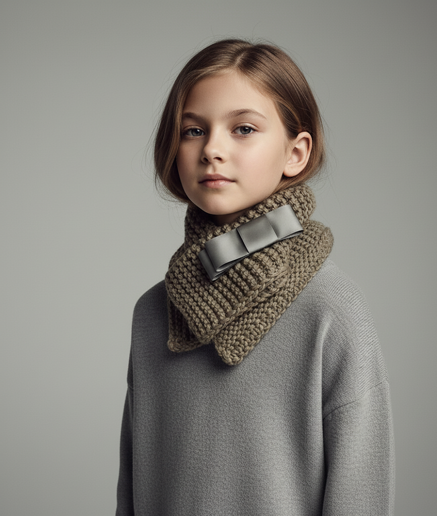 Kids Warm Neck Tube Scarf winter2025  Soft scarves easy to use for Girls & Teens