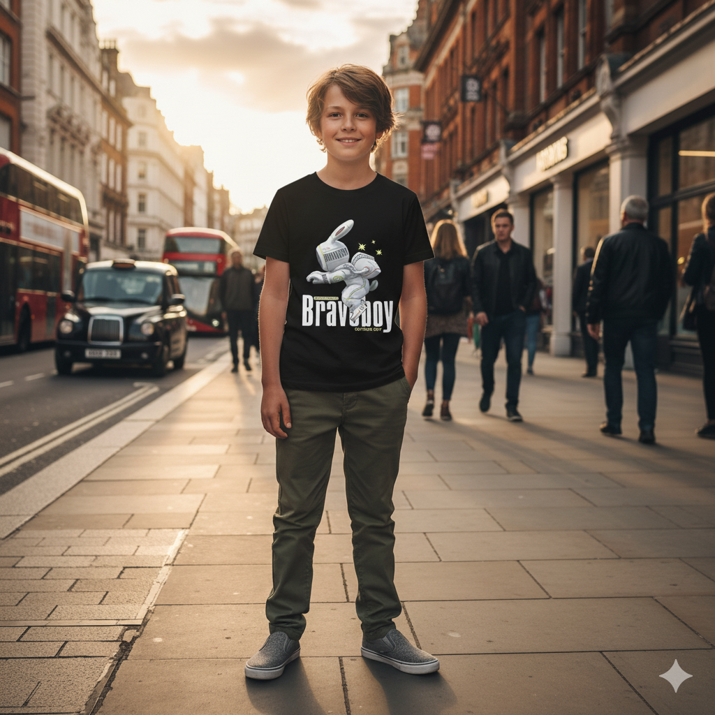 LAVANZEY Kids Cartoon T-Shirt – Cotton Summer Top for Boys & Girls (Age 4–13Y)