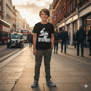 LAVANZEY Kids Cartoon T-Shirt – Cotton Summer Top for Boys & Girls (Age 4–13Y)