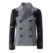 Boys Vintage Lace casual Blazer 4-14Y Junior Smart Uniform Jacket kids teenagers