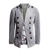 Boys Slim Fit Velvet Blazer 3-14Y False Two-Piece party Dinner Jacket Party Suit