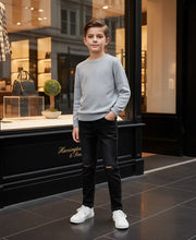 Boys Slim Fit Distressed Jeans Casual Stretch Denim trousers (4–13 Yrs)multiple