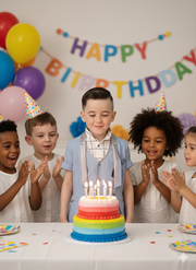 Boys Bright Blue Formal Short Sleeve Blazer3-12Y cotton  Jacket birthday suit