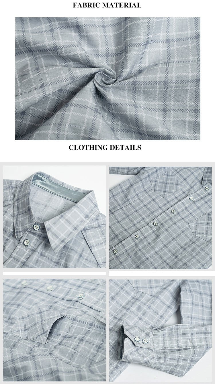 Boys Flannel Plaid Shirt Long Sleeve Casual  shirt Top 3-12 Years big sale gift