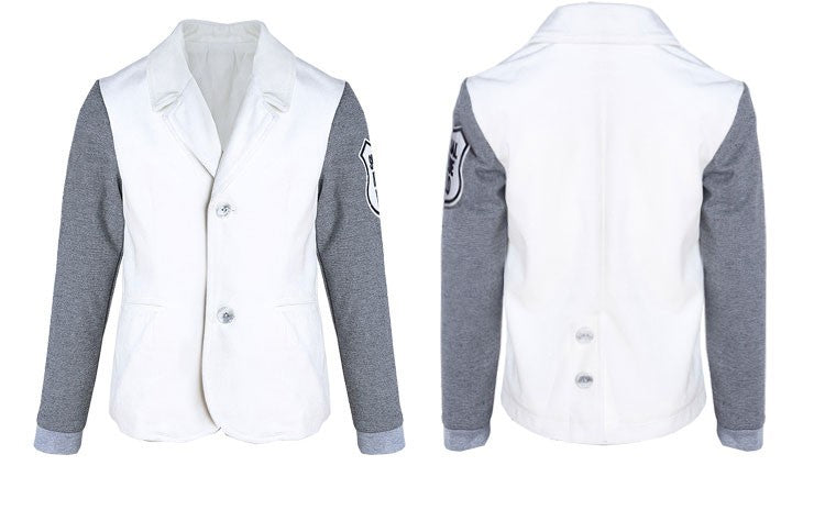 Boys Velvet Blazer Stylish Casual Short Jacket for Kids Toddler 3–7 Years Autumn