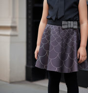 Girls Versatile Scuba Knit Skirt party wear Stylish Patterns 3–12 Ys XMAS gift