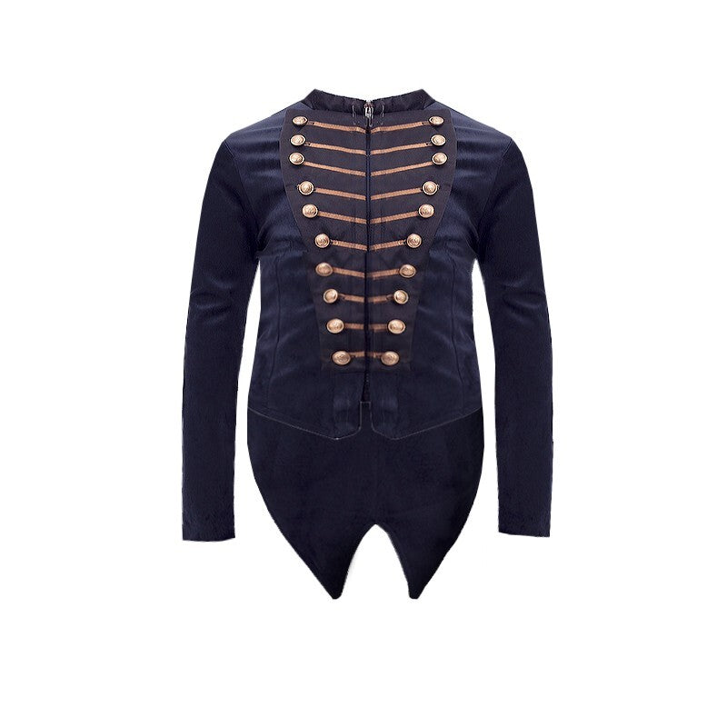 Boy's Embroidered Satin Tuxedo Blazer  4-14Y Slim Fit festival party Jacket kids