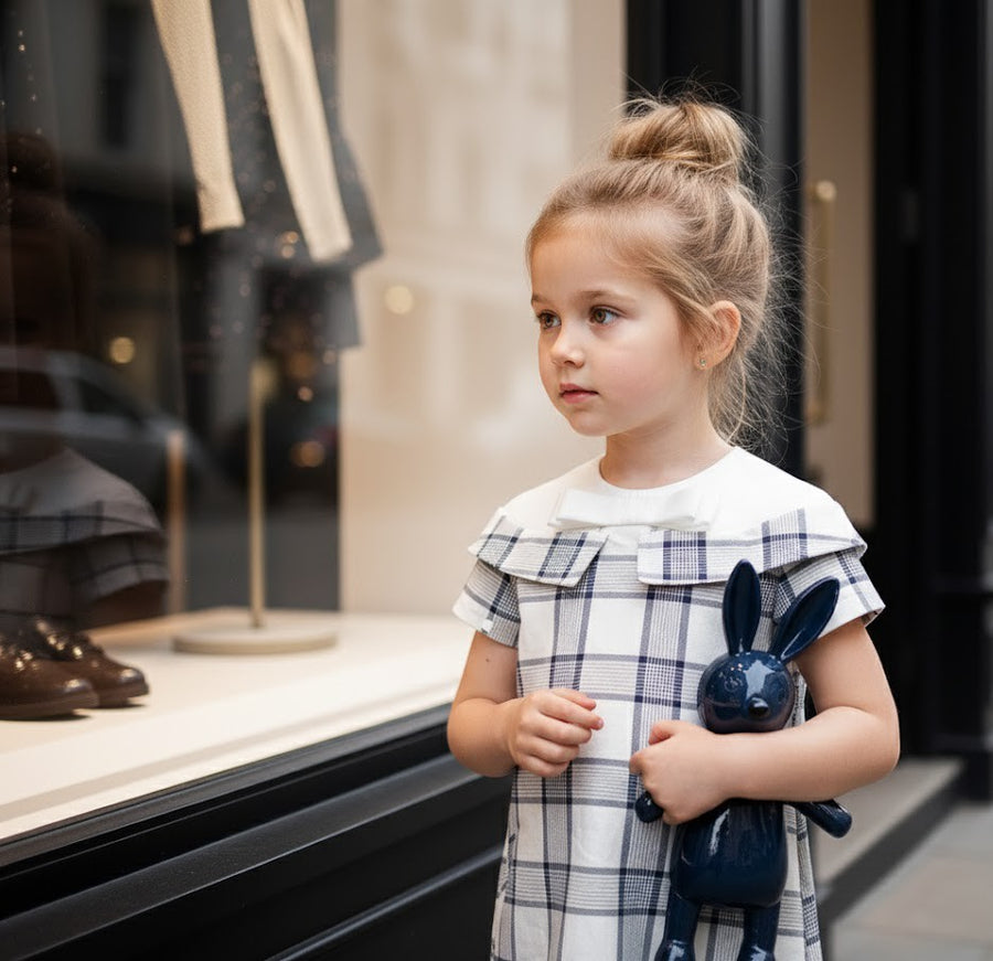 Girls Princess Party Dress 1-9Y Elegant floral Printed Toddlers removeble sleeve