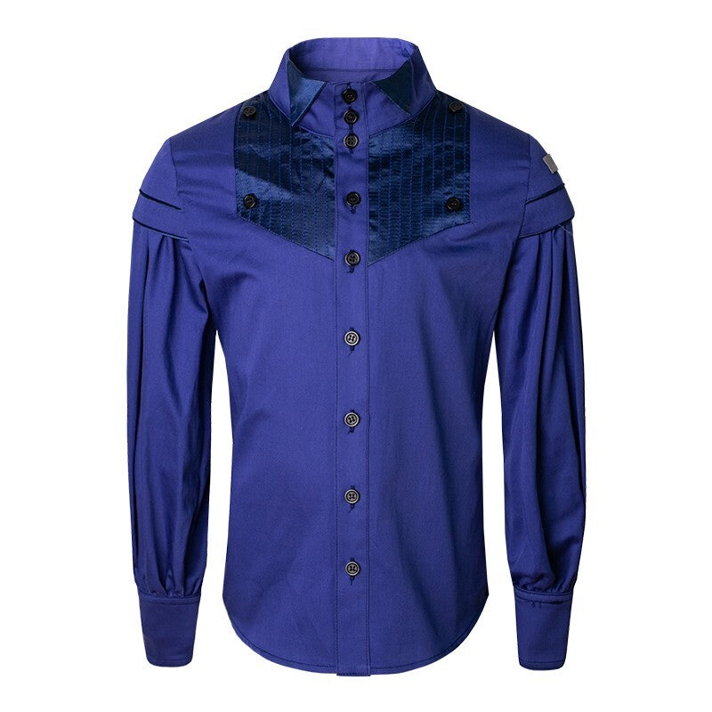 boys Vintage Cotton Long Sleeve Shirt Classic Style Top for Kids 3-14 Y party